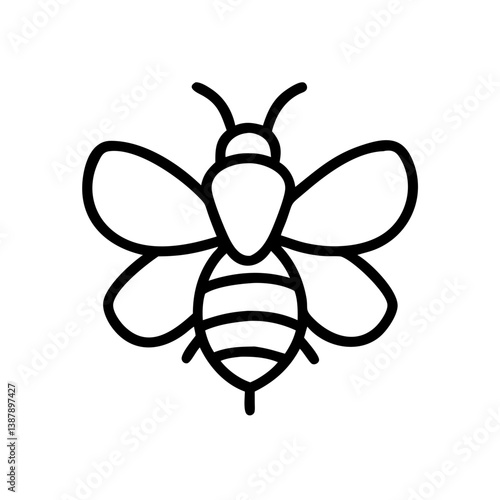 Bee Animal outline Icons