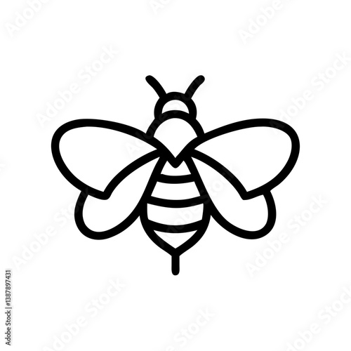 Bee Animal outline Icons