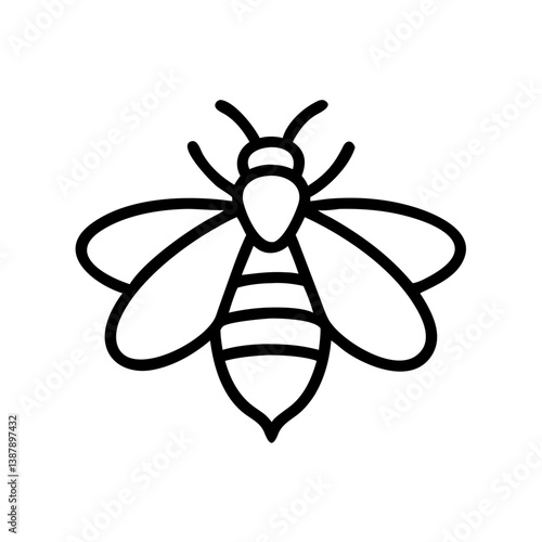 Bee Animal outline Icons