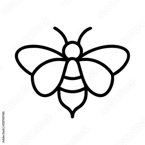 Bee Animal outline Icons
