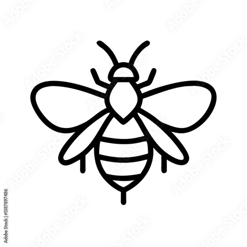 Bee Animal outline Icons