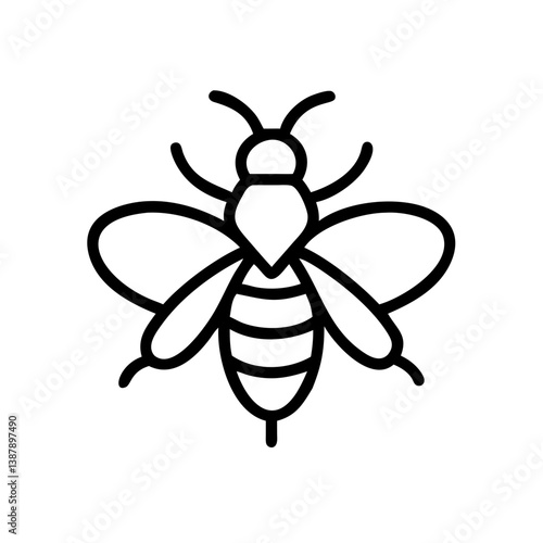 Bee Animal outline Icons