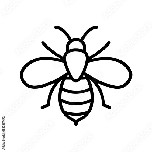 Bee Animal outline Icons