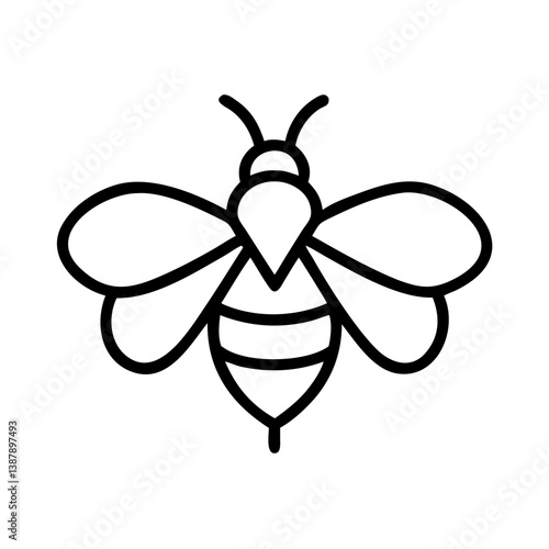Bee Animal outline Icons