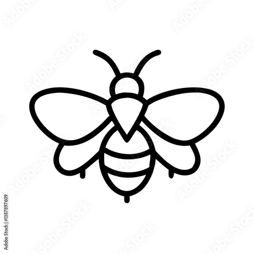 Bee Animal outline Icons