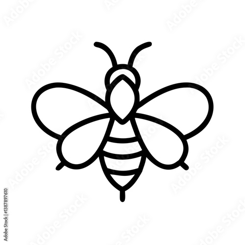 Bee Animal outline Icons