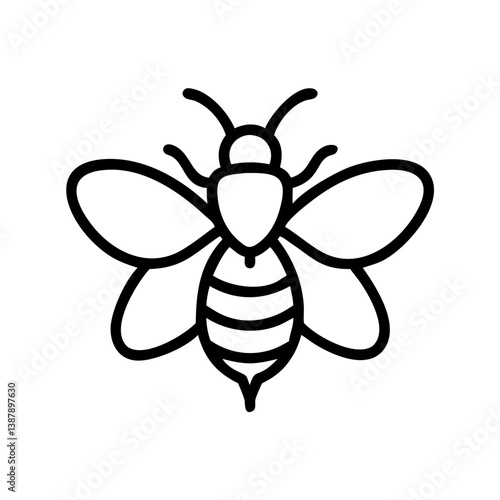 Bee Animal outline Icons