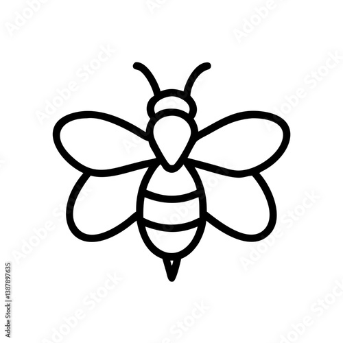 Bee Animal outline Icons
