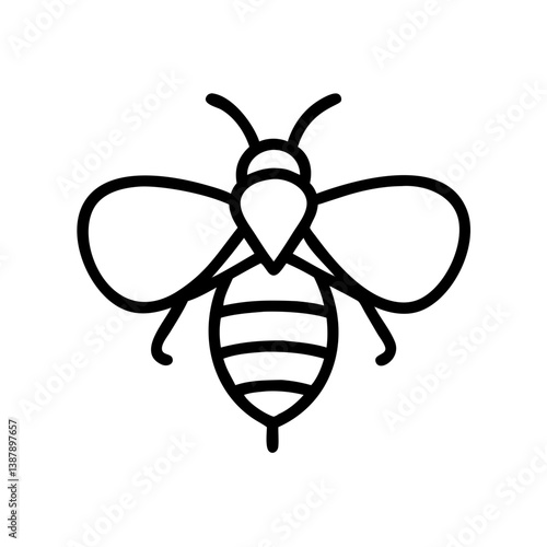 Bee Animal outline Icons