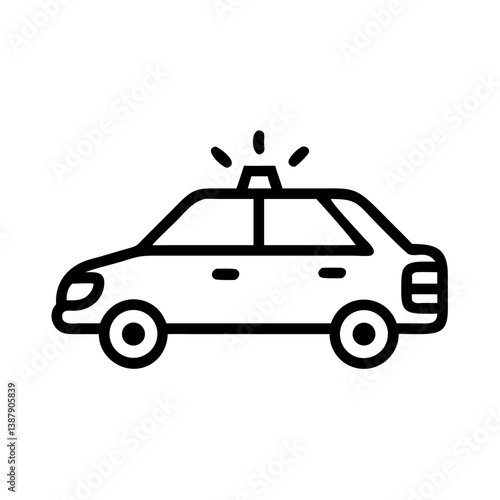 police car