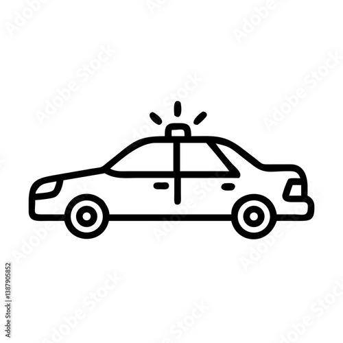 police car