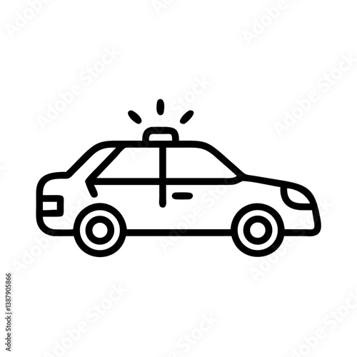 police car