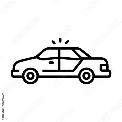 police car