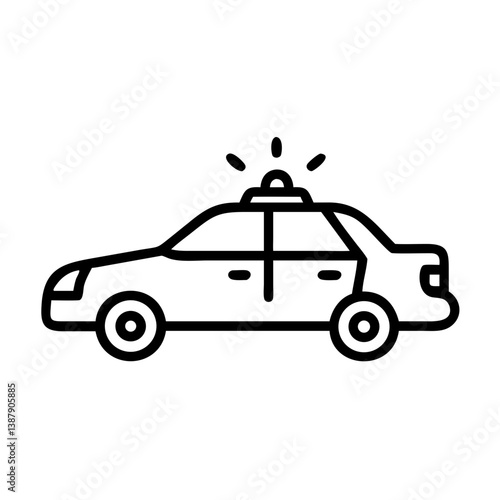 police car