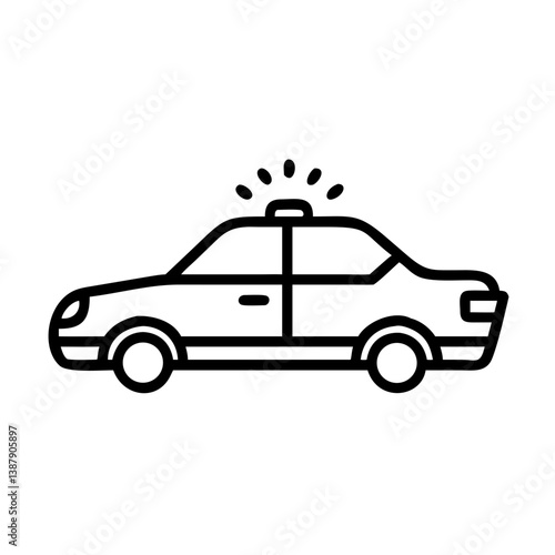 police car