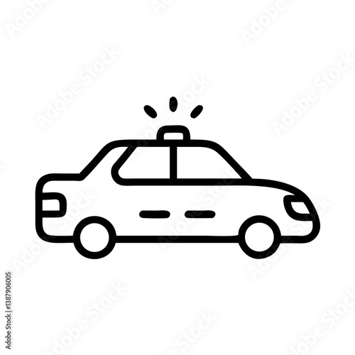 police car