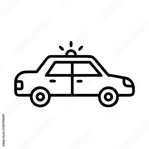 police car