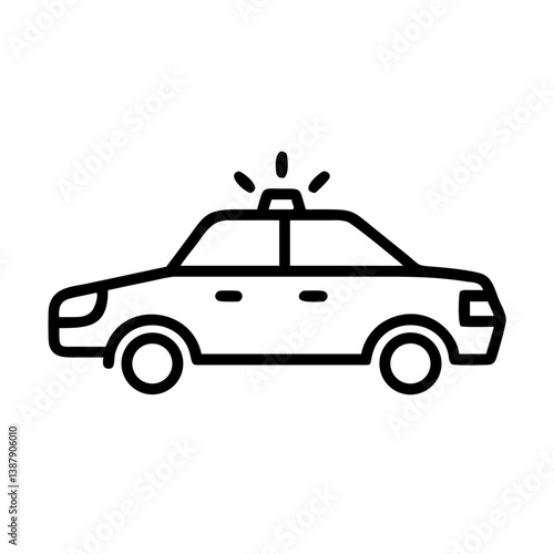 police car