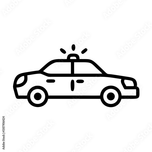 police car