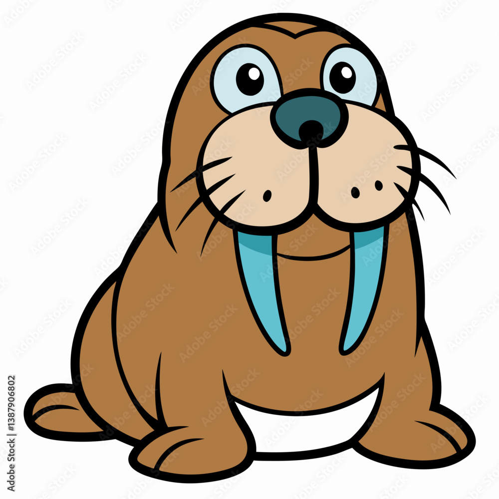 Obraz premium cartoon, animal, illustration, vector, dog, cute, bear, mammal, brown, puppy, character, fun, wild, isolated, pet, happy, art, drawing, zoo, mascot, fur, tail, nature, lion, funny