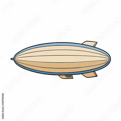 vector illustration of a cartoon airplane