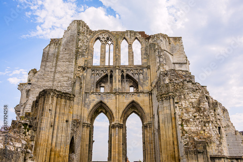 Ruines de l' Abbaye Saint-Bertin de Saint-Omer en France