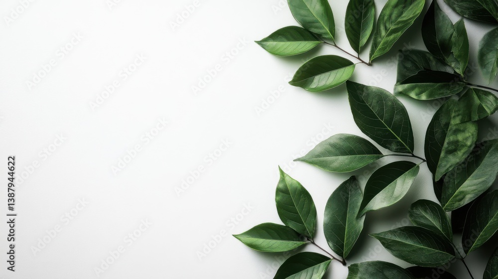 Fototapeta premium Clean tech white bg