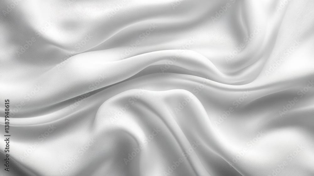 Abstract fluid white Abstract fluid white