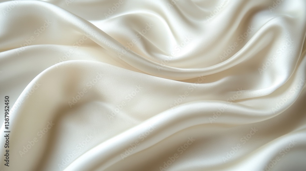 Obraz premium Abstract fluid white