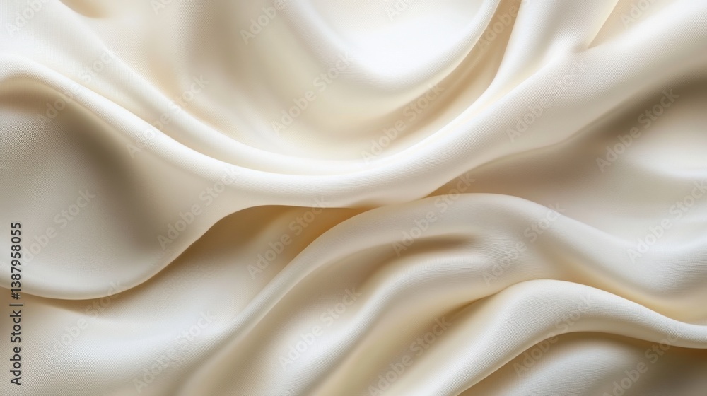 Obraz premium Abstract fluid white