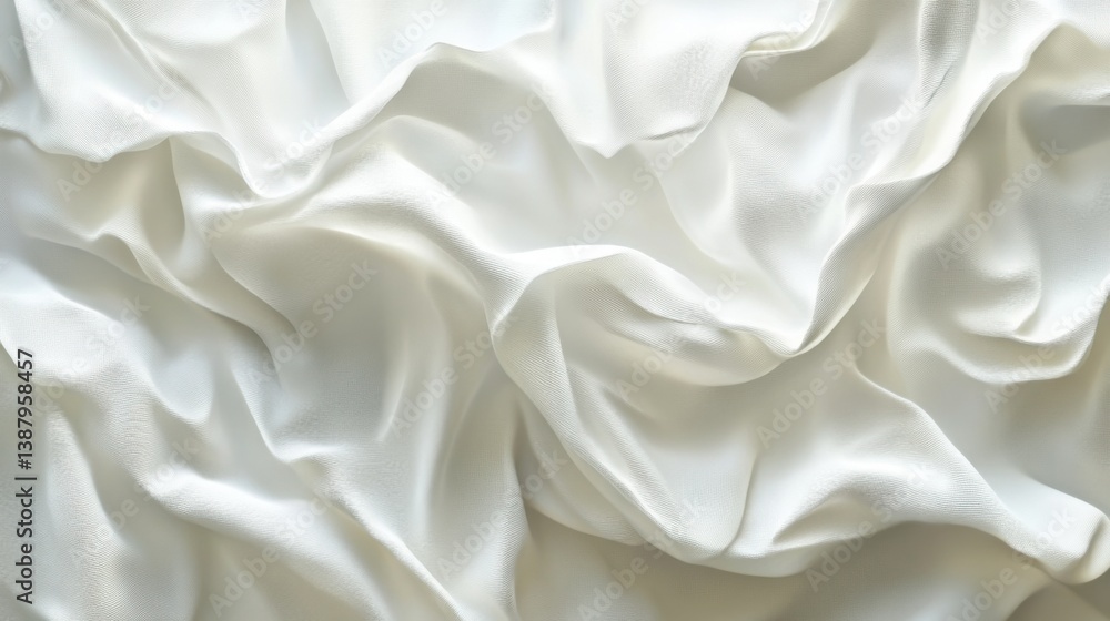 Obraz premium Abstract fluid white