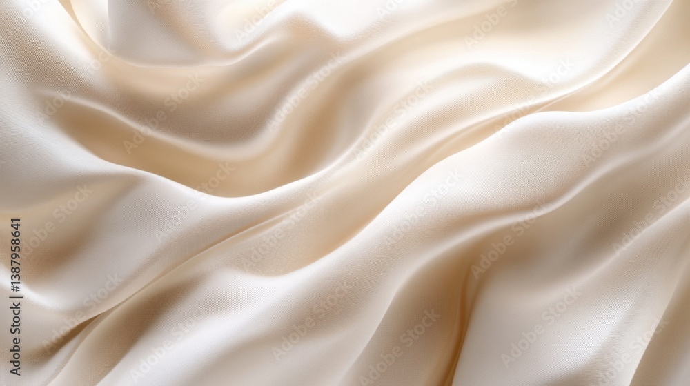 Obraz premium Abstract fluid white