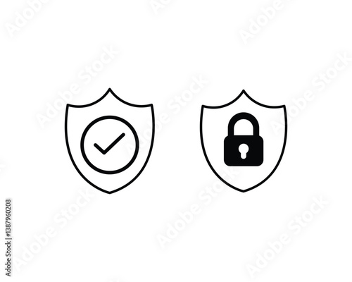 Secure and verified. A shield icon with a checkmark symbolizes protection and approval, representing safety, security, and trust