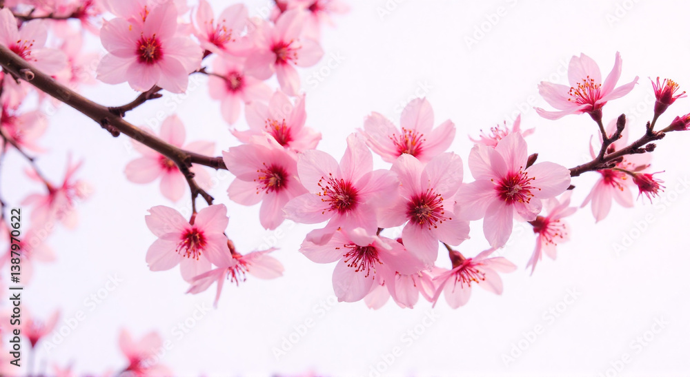 Naklejka premium pink cherry blossoms