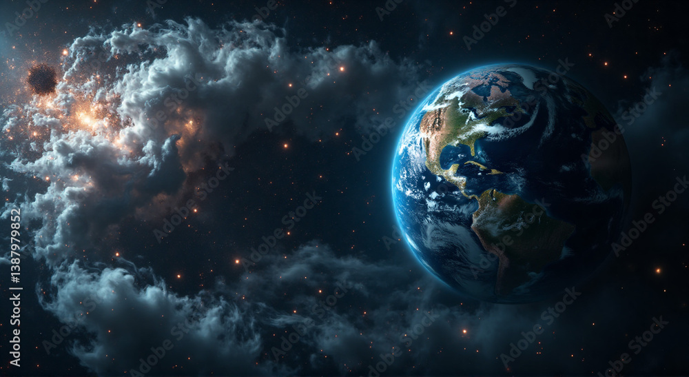 Obraz premium planet in space