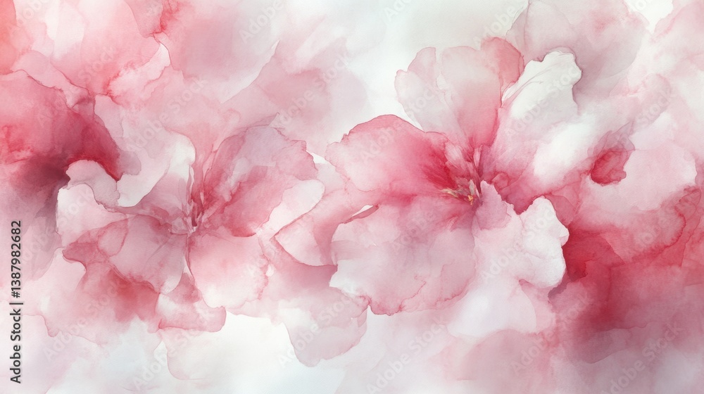 Imagen de flores acuareladas