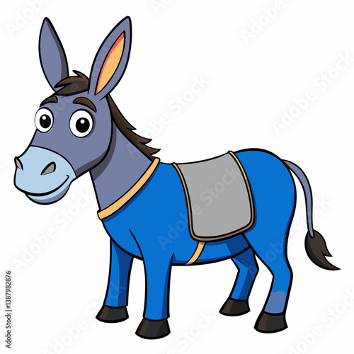 donkey cartoon illustration