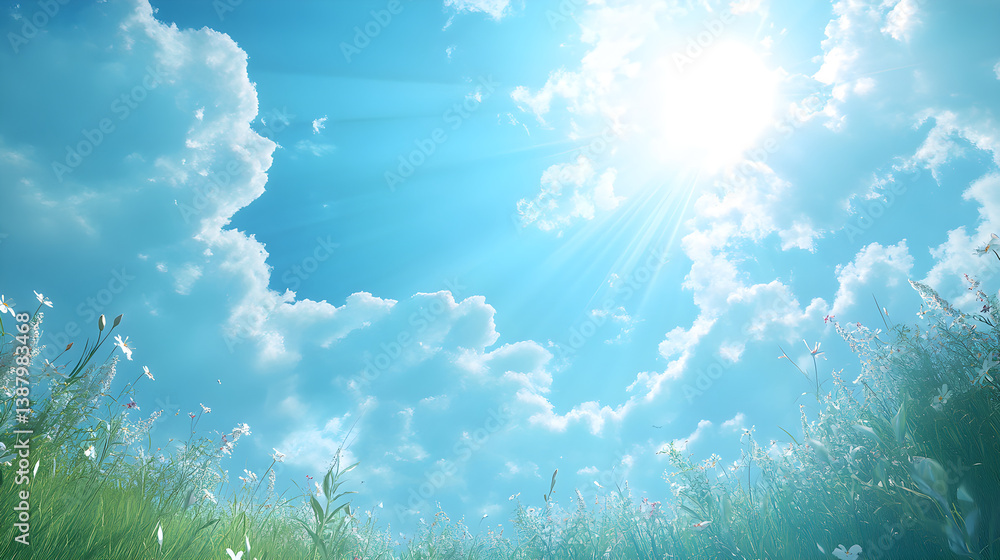Under the Infinite Azure: A Serene Journey Through Endless Skies and Verdant Landscapes Under the Infinite Azure: A Serene Journey Through Endless Skies and Verdant Landscapes