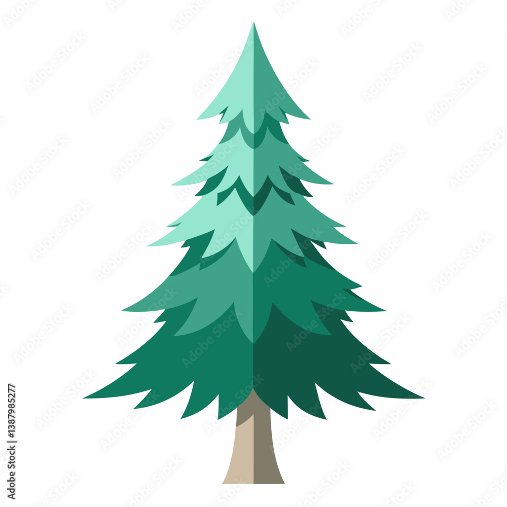 christmas tree vector illustration christmas tree vector illustration