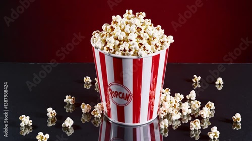 The Popcorn Bucket Overflowing