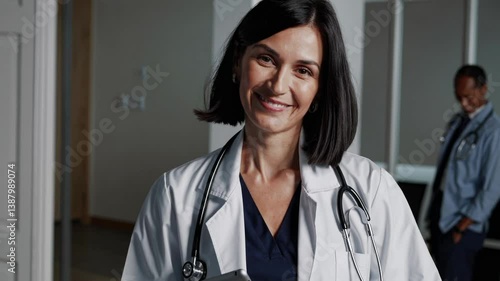 The Doctor in White Coat