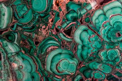 Rock minerals extracted with mining 