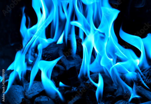 Fire texture background