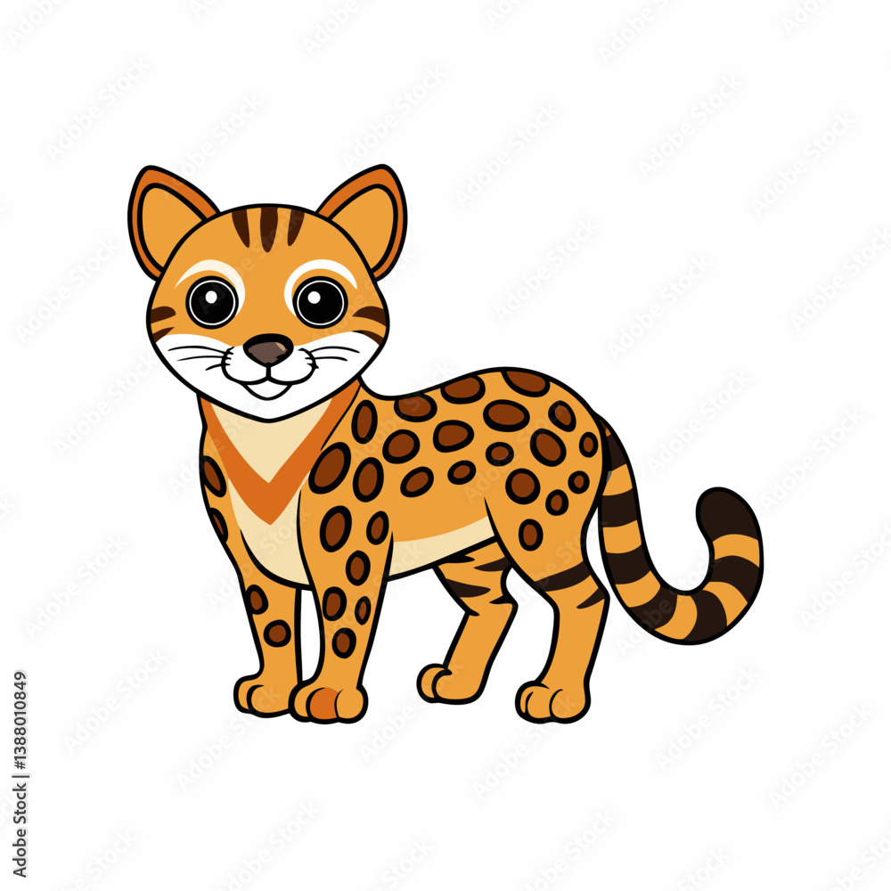 Fototapeta premium tiger, animal, cat, cartoon, vector, illustration, wild, mammal, cub, feline, zoo, wildlife, kitten, isolated, cute, nature, art, predator, character, baby, striped, orange, fun, jungle, fur