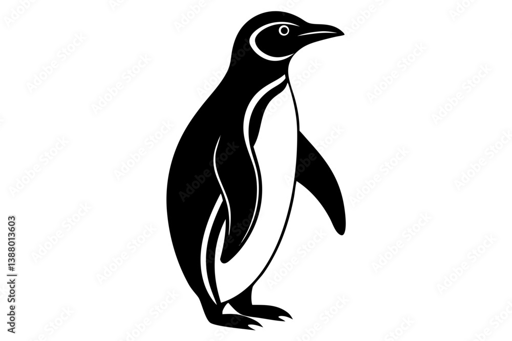 Naklejka premium vector illustration of a bird