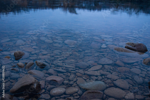 reflection in the water