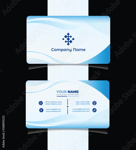 Standout business card design for you