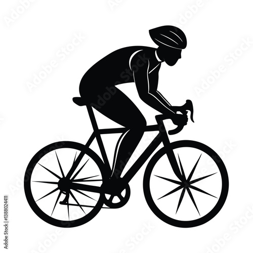 cyclist on a bicycle
