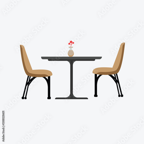 dining table and chairs