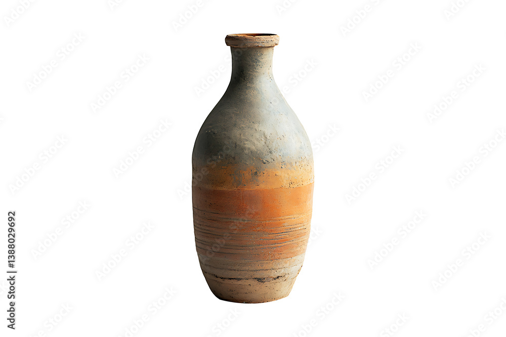 Clay Water Bottle isolated on transparent background
Clay Water Bottle isolated on transparent background